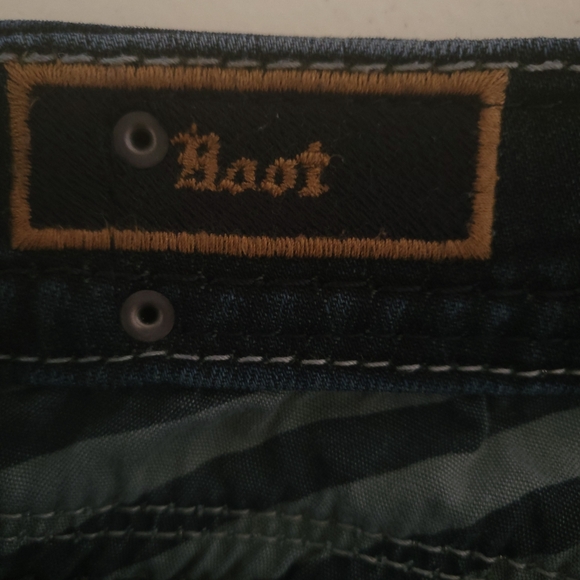 Rock Revival Leah Boot Jeans Size 29 - Picture 9 of 13